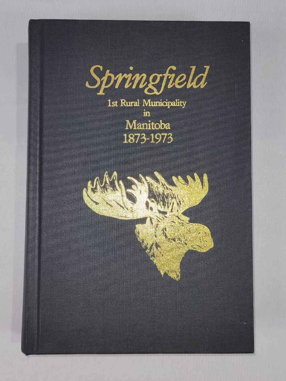 Springfield Manitoba Municipality 1974 Vintage History Hardcover Book